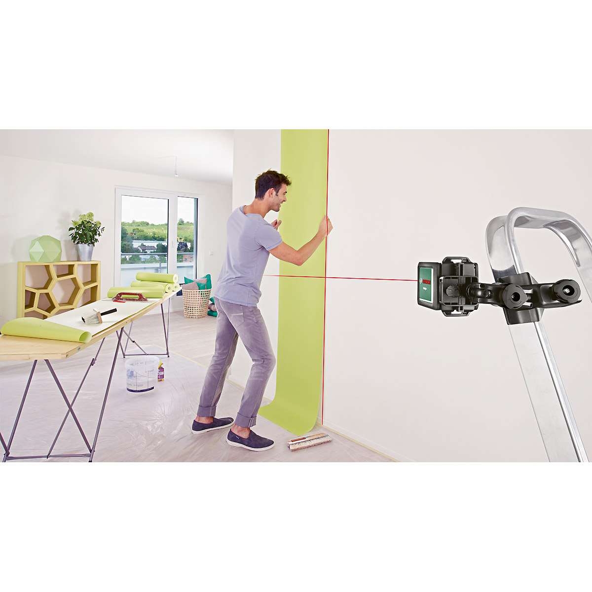 Bosch Kreuzlinien-Laser Quigo