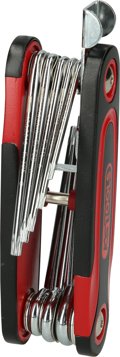 KS Tools Torx-Winkelstiftschlüssel-Klapphalter, 8-tlg