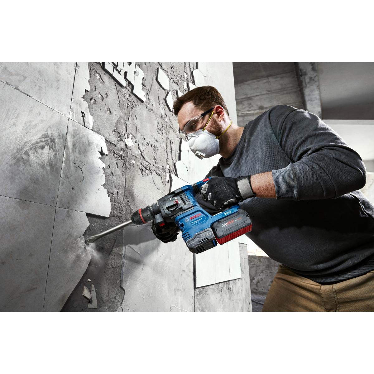 Bosch Akku-Bohrhammer mit ONECHUCK GBH 18V-22 X