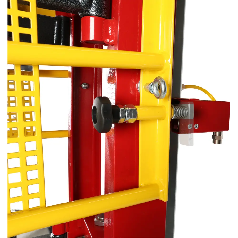 KS TOOLS Druckluft-Stand-Federspanner mit Einzel-Zylinder und Untergestell
