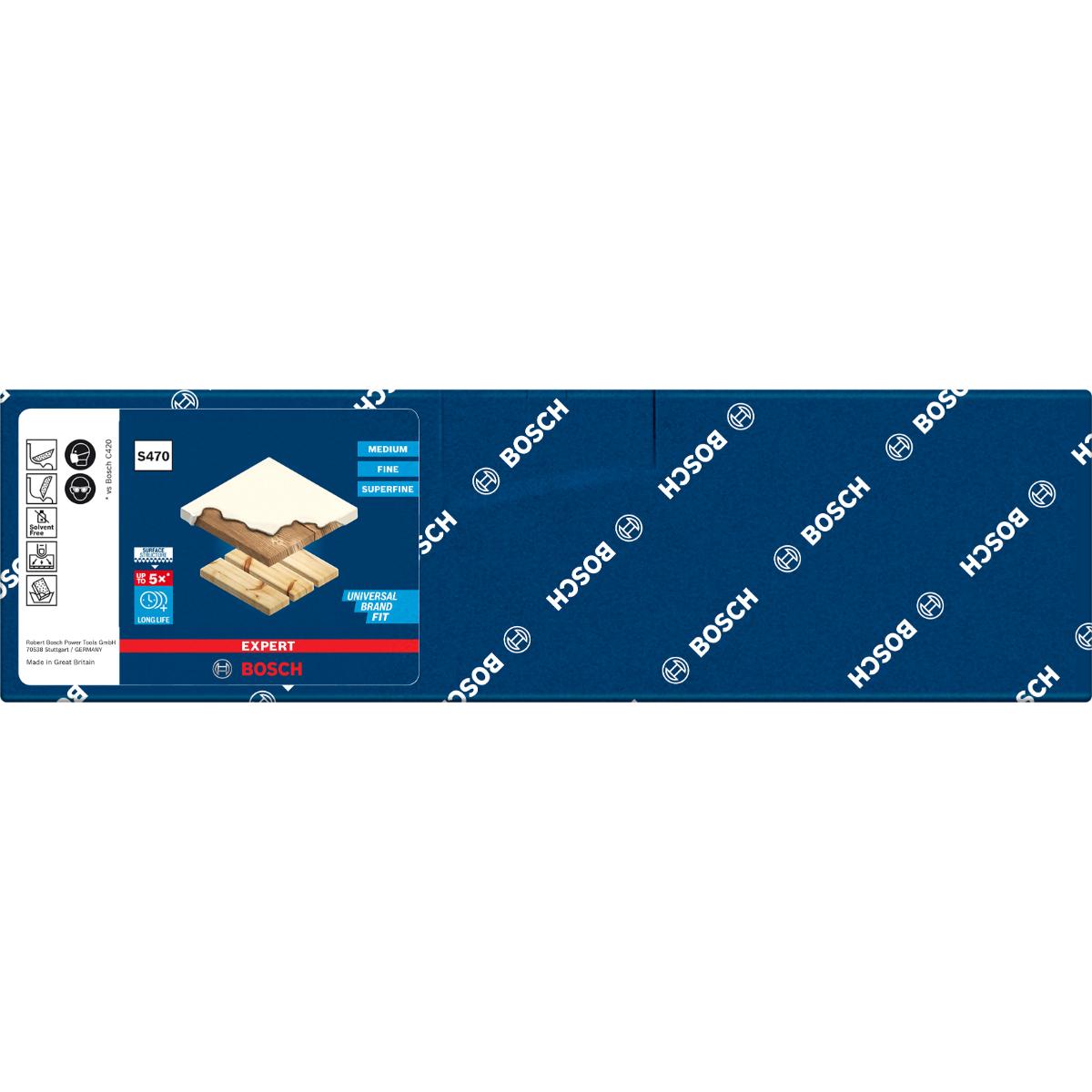 Bosch EXPERT S470 Combi Block 69 x 97 x 26 mm, fein. für Handschleifen