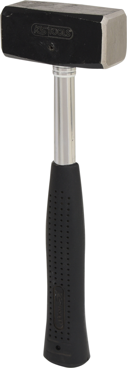 KS Tools Fäustel mit Stahlrohr-Stiel und Kunststoffgriff