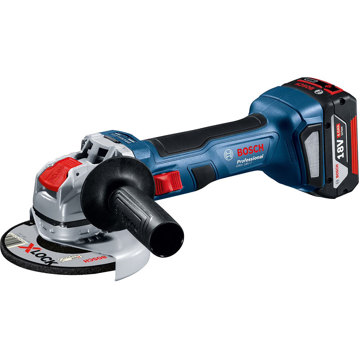 Bosch Akku-Winkelschleifer GWX 18V-7, 125 mm