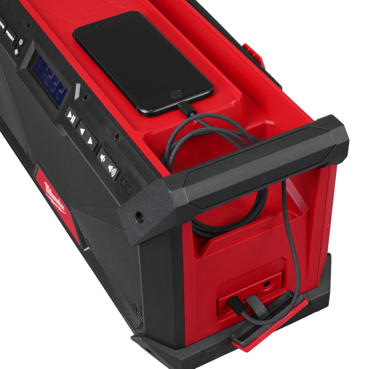 Milwaukee M18 Akku-Baustellenradio DAB+ M18RADDAB+G2-0