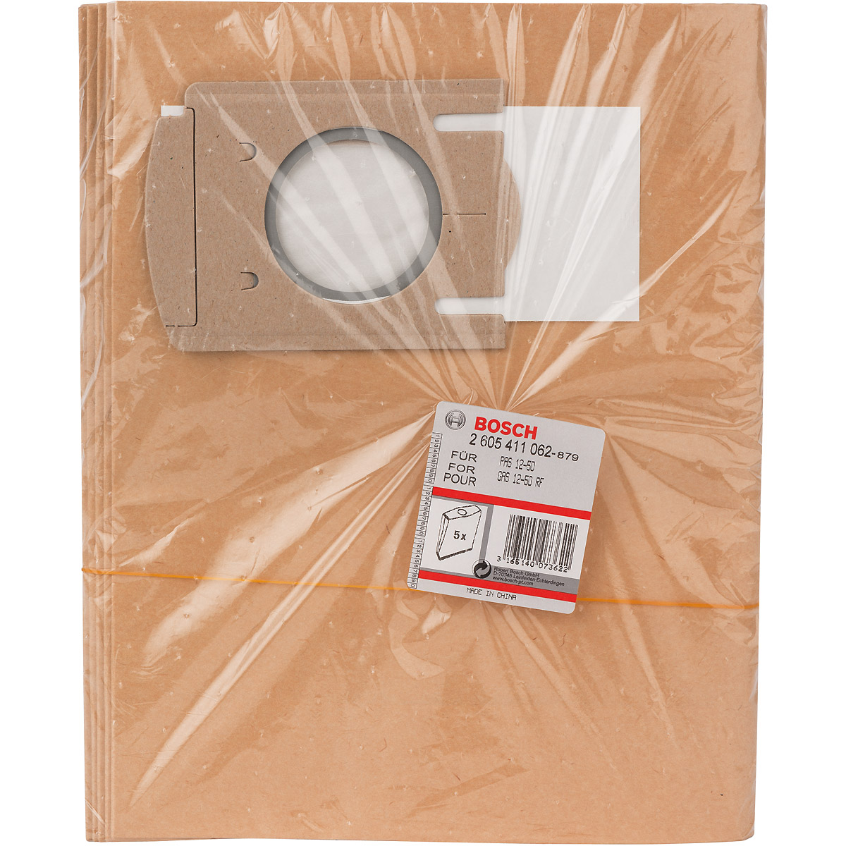 Bosch Papierfilterbeutel, passend zu GAS 12-50 RF, PAS 12-50 F