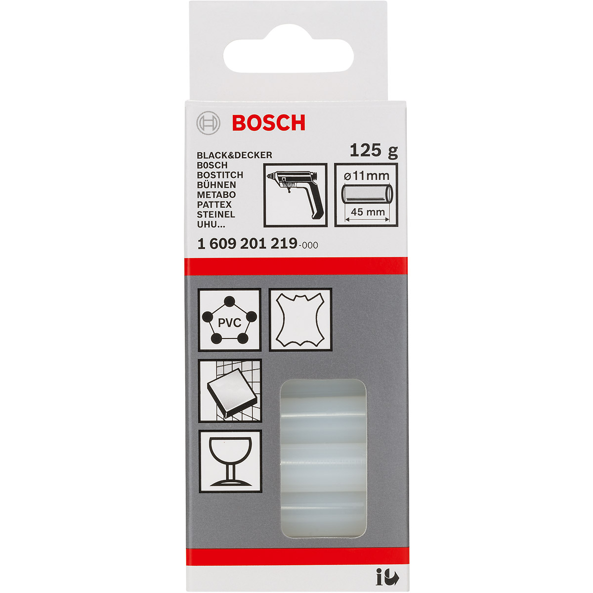 Bosch Schmelzkleber, Ø 11mm, 45mm Länge