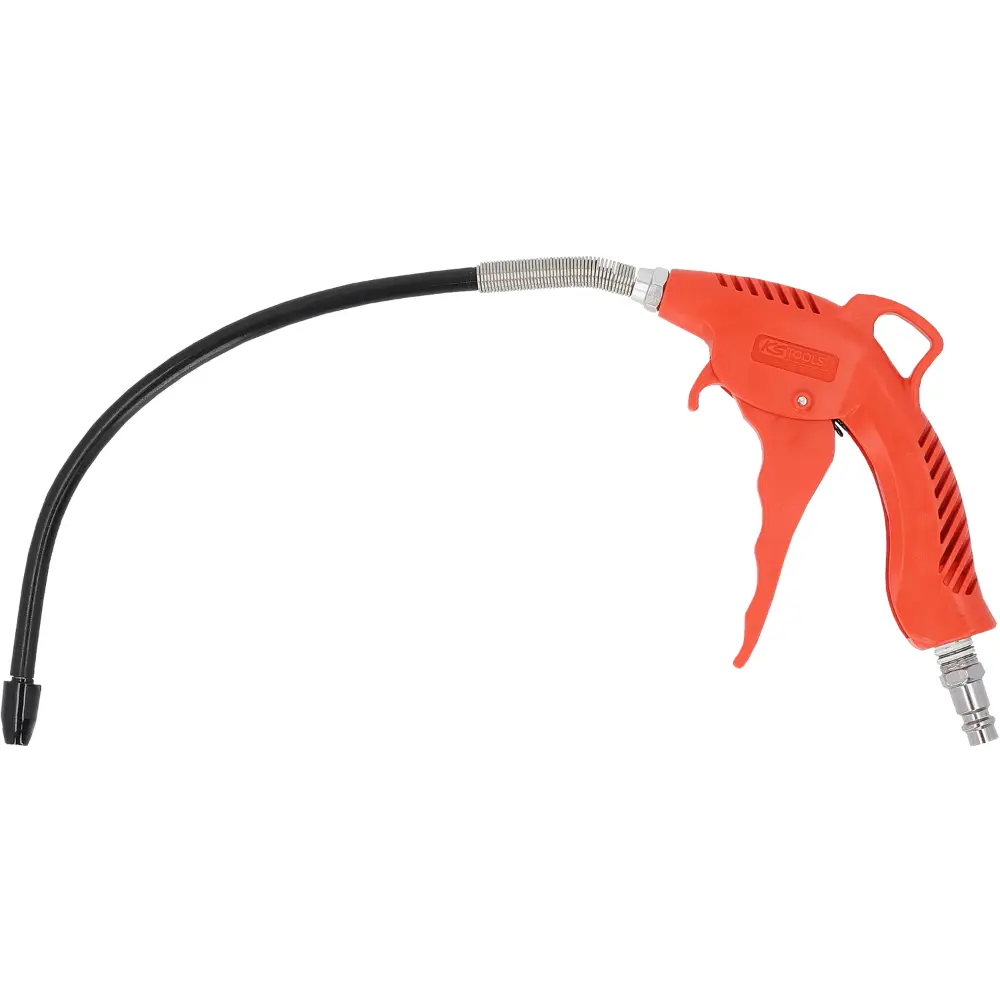 KS TOOLS Druckluft-Ausblaspistole mit flexibler Düse