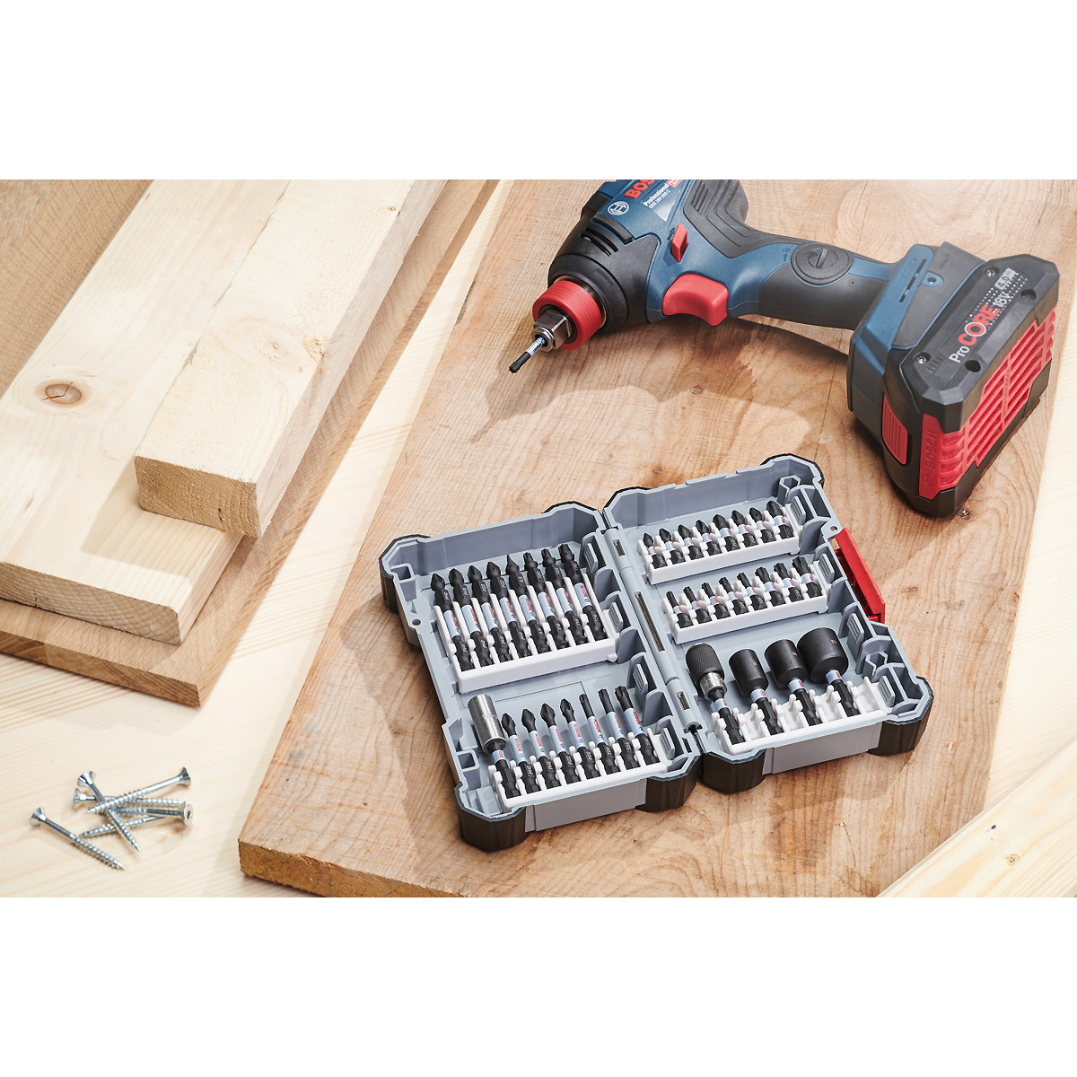 Bosch Impact Control Multi Construction Bohrer- und Schrauberbit-Set, 35-teilig