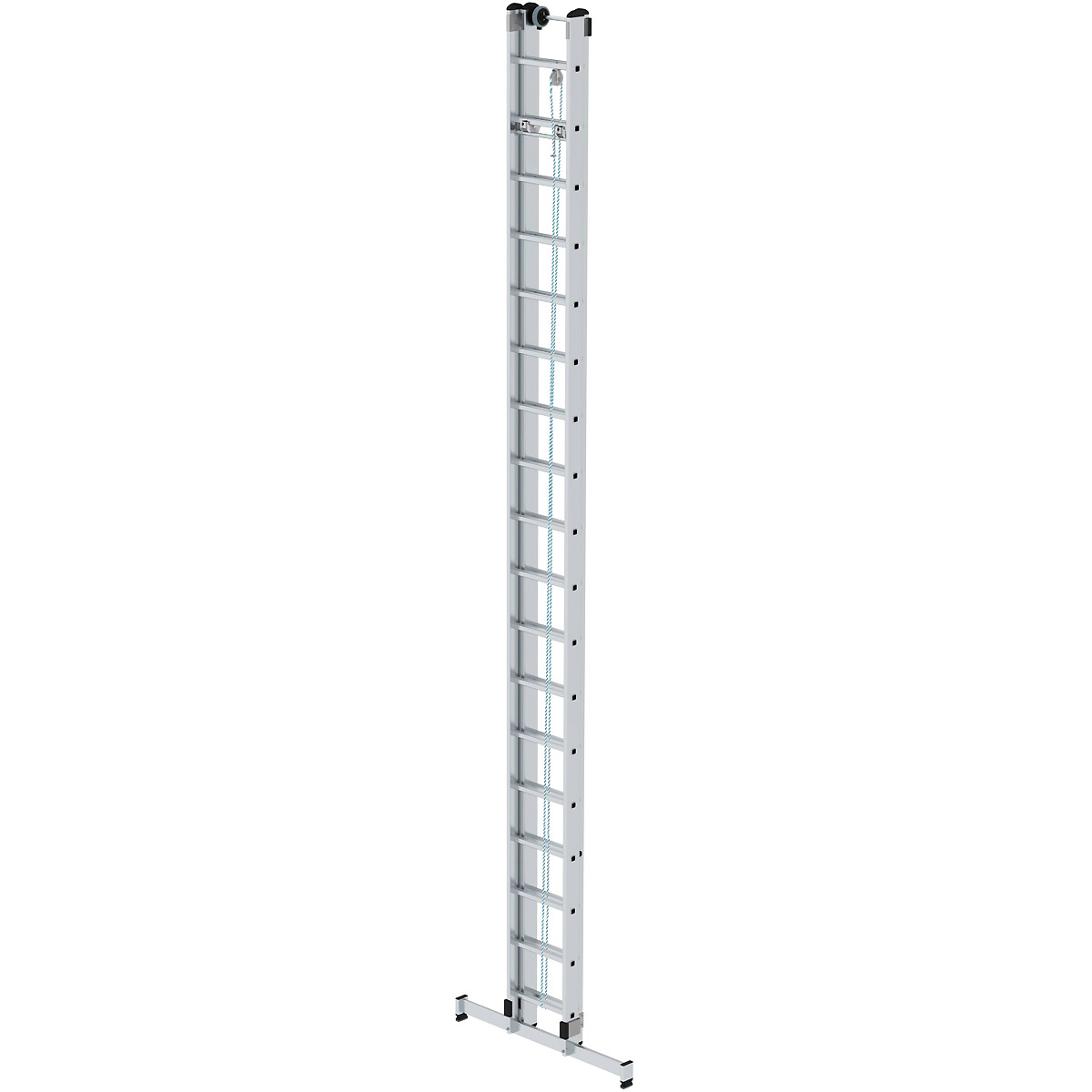 Munk Sprossen-Seilzugleiter 2-teilig mit nivello®-Traverse