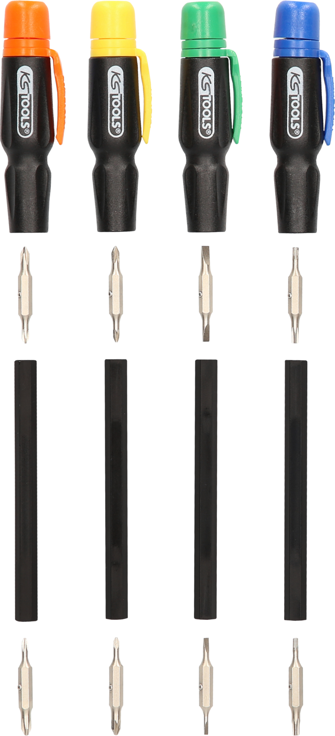 KS Tools Feinmechanik-Schraubendreher-Satz, 4-tlg