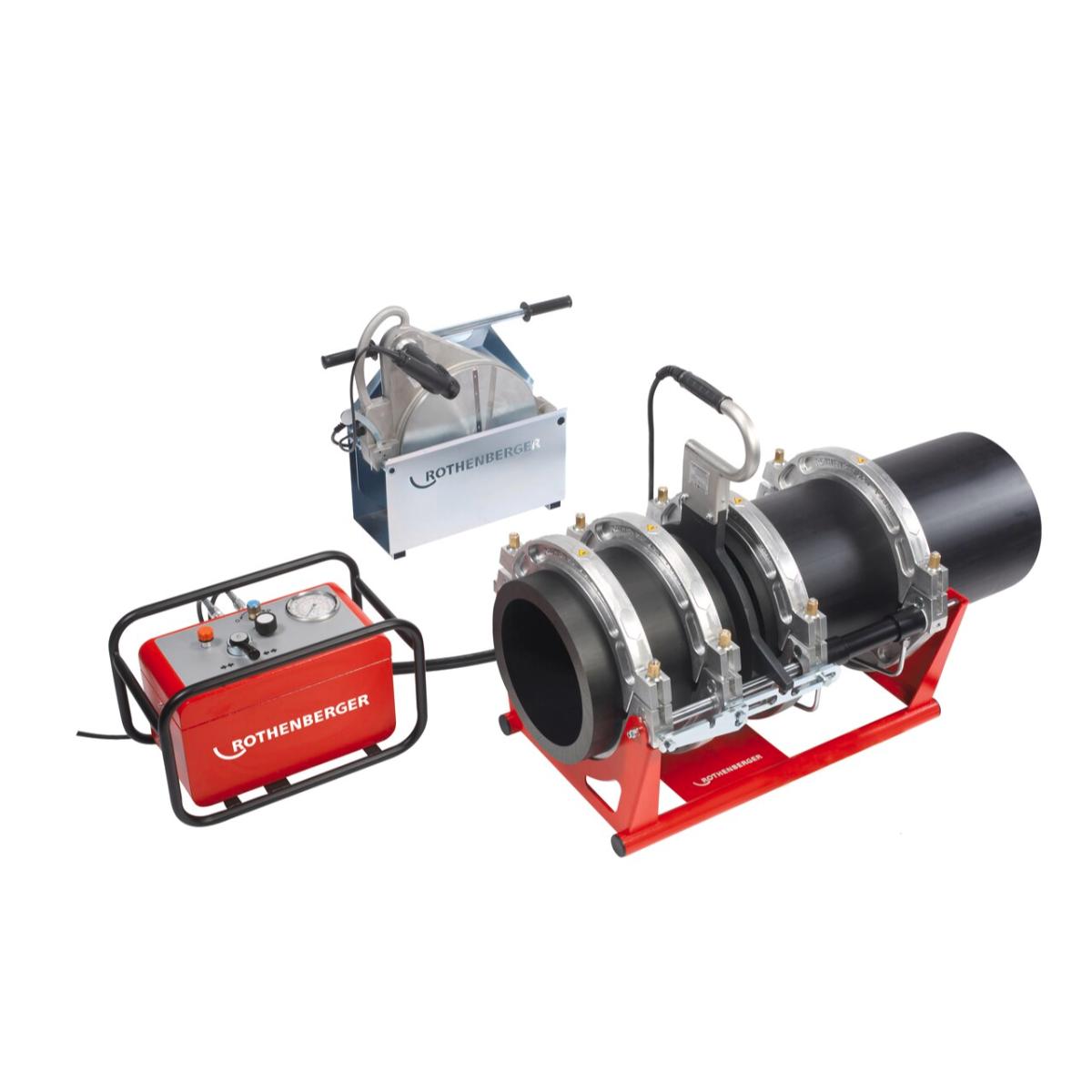 ROTHENBERGER ROWELD P250B Stumpfschweißmaschine Premium CNC VA Set