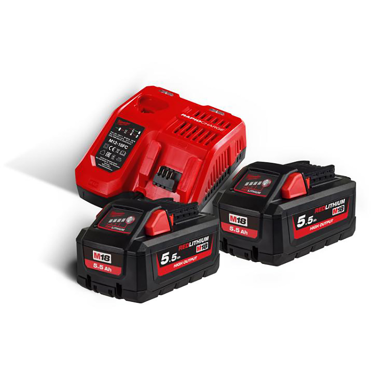 Milwaukee M18 Starterset - Energie-Set M18HNRG-552