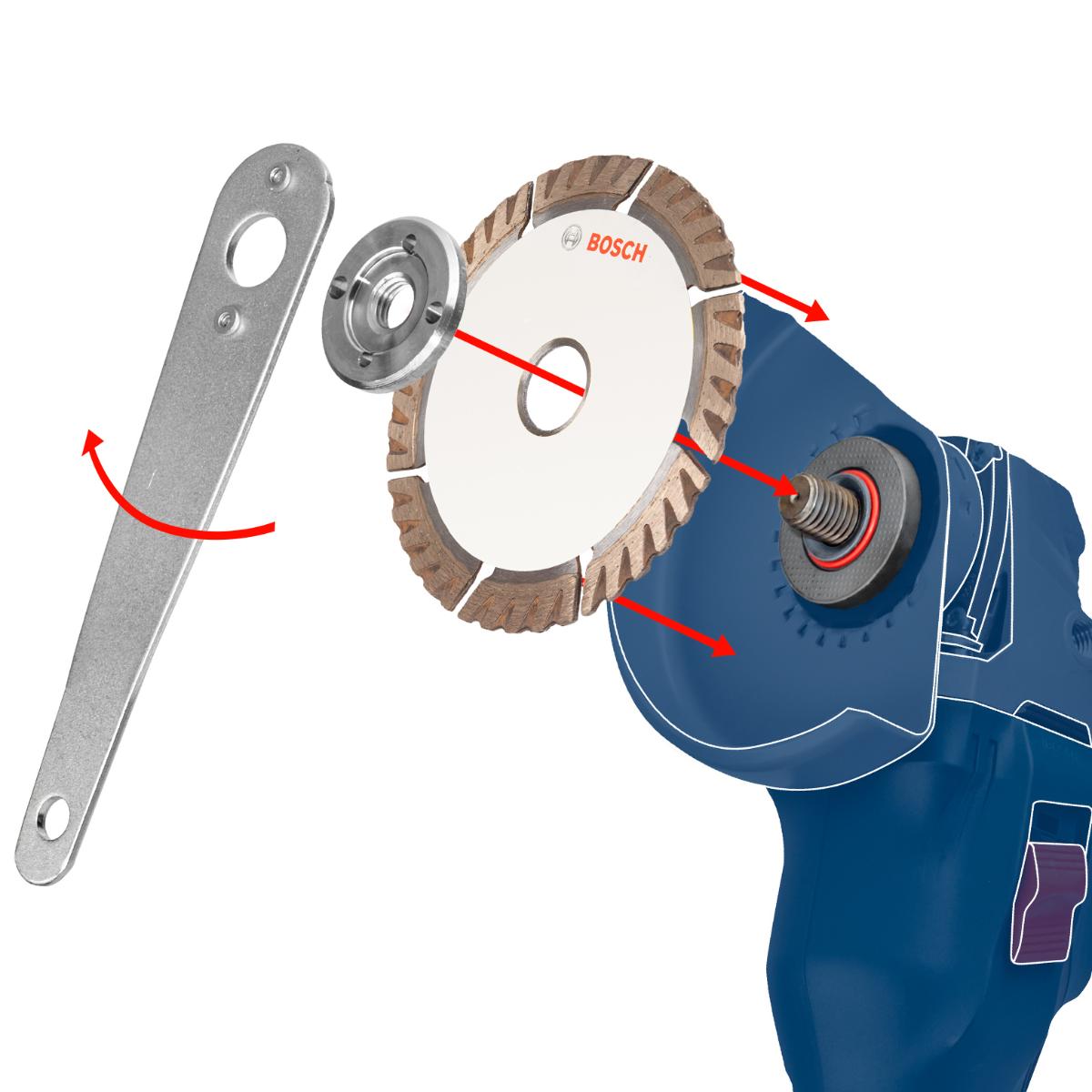Bosch EXPERT Carbide Multi Wheel Trennscheibe, 180 mm, 22,23 mm