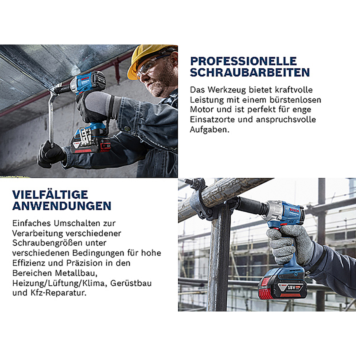 Bosch Akku-Drehschlagschrauber GDS 18V-350 in L-BOXX