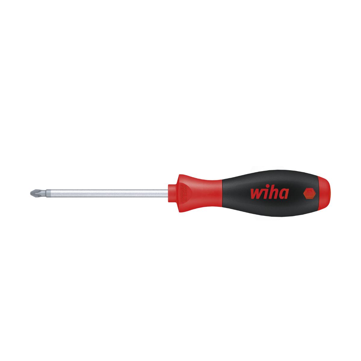 Wiha Schraubendreher SoftFinish Pozidriv mit Rundklinge