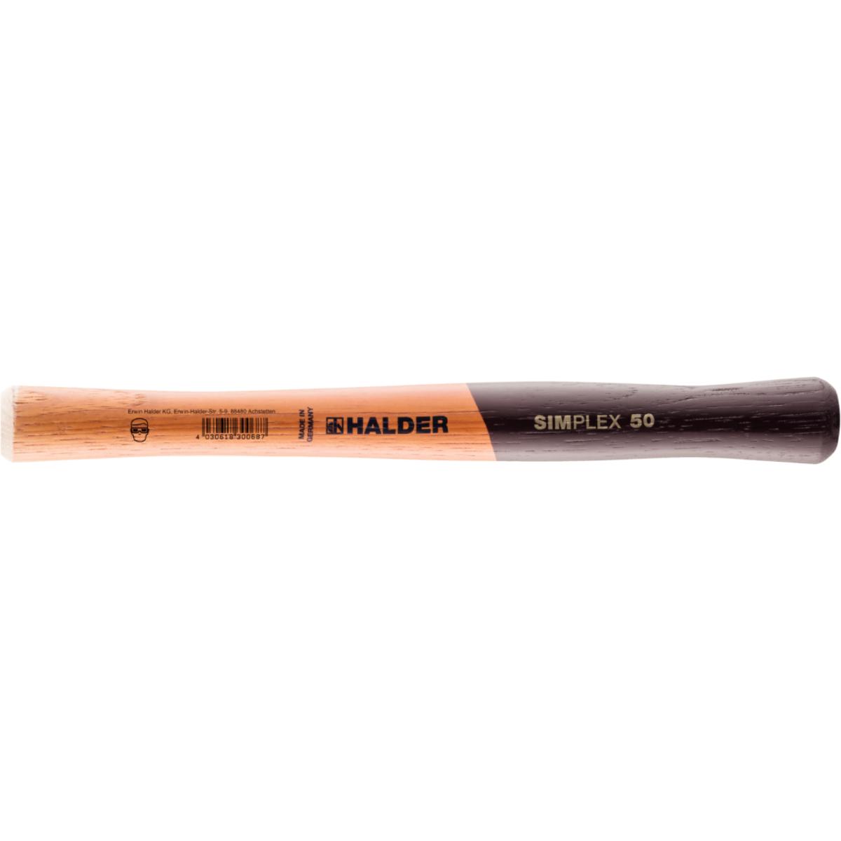 HALDER Stiel für SIMPLEX - Schonhammer Holz
