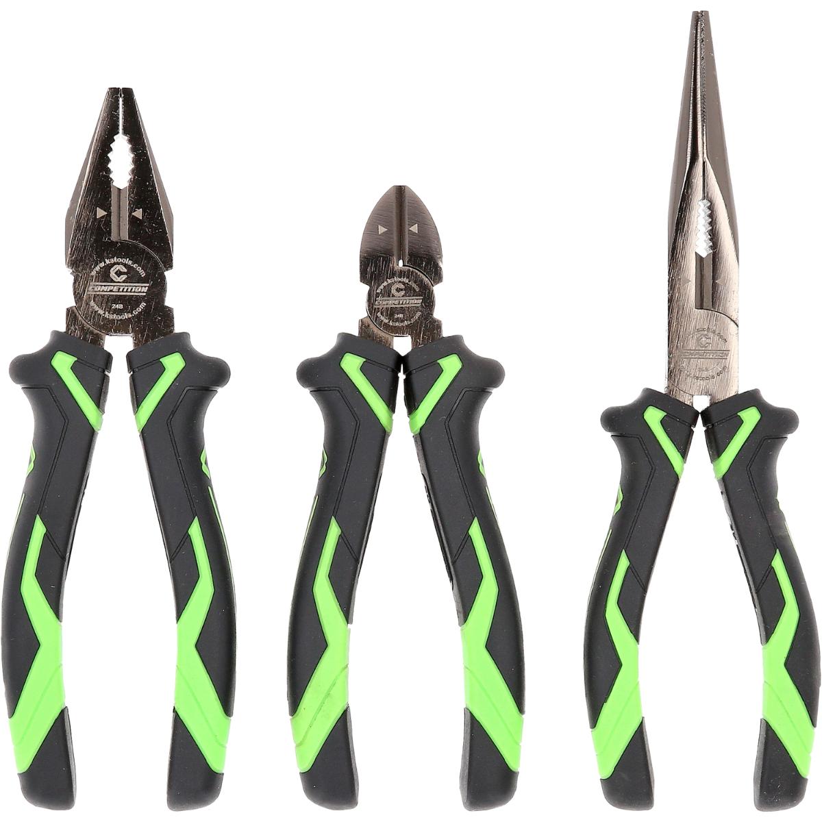 COMPETITION Zangen 3-teiliegs Set