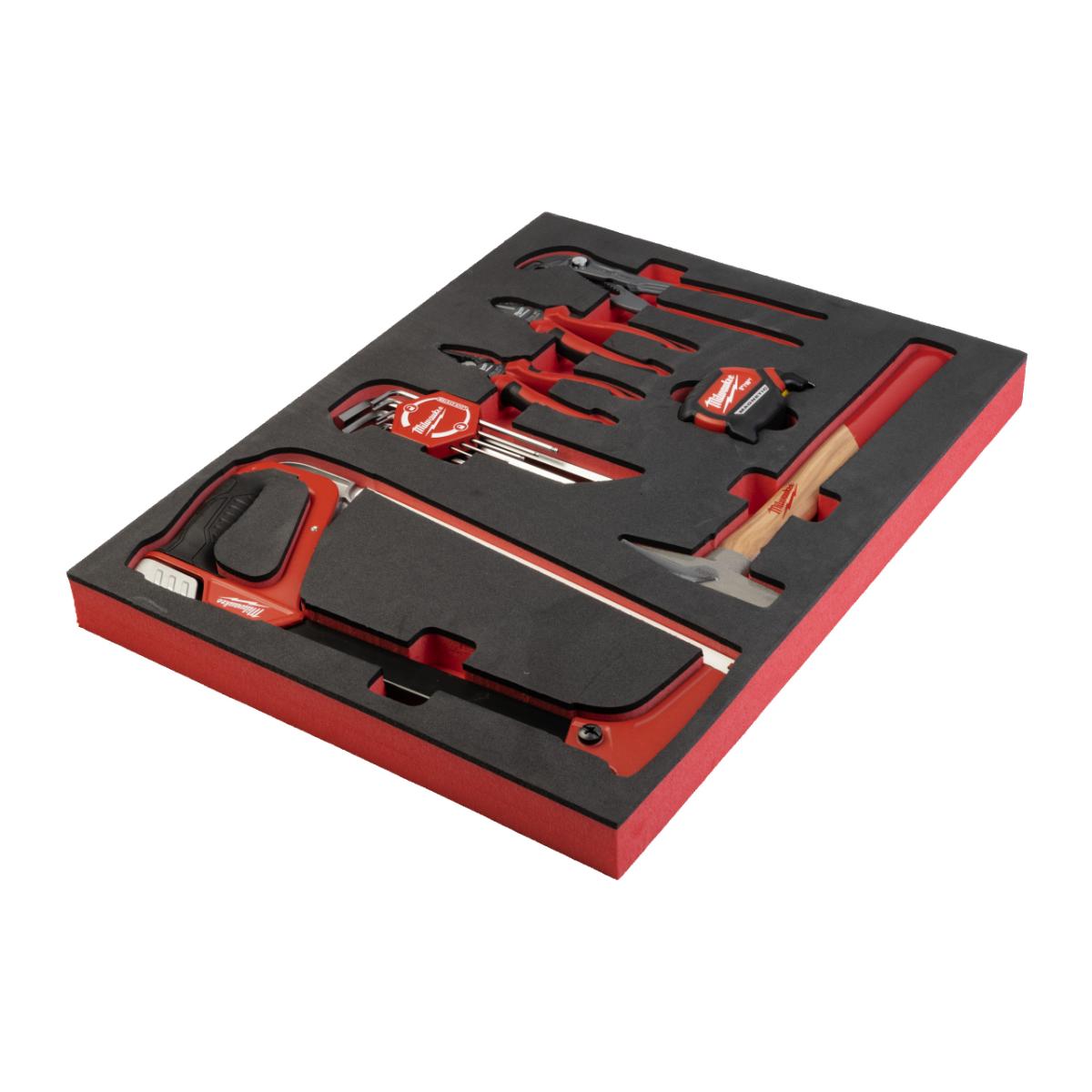 Milwaukee Werkzeug Einlage 15-teilig für Werkstattwagen 78cm
