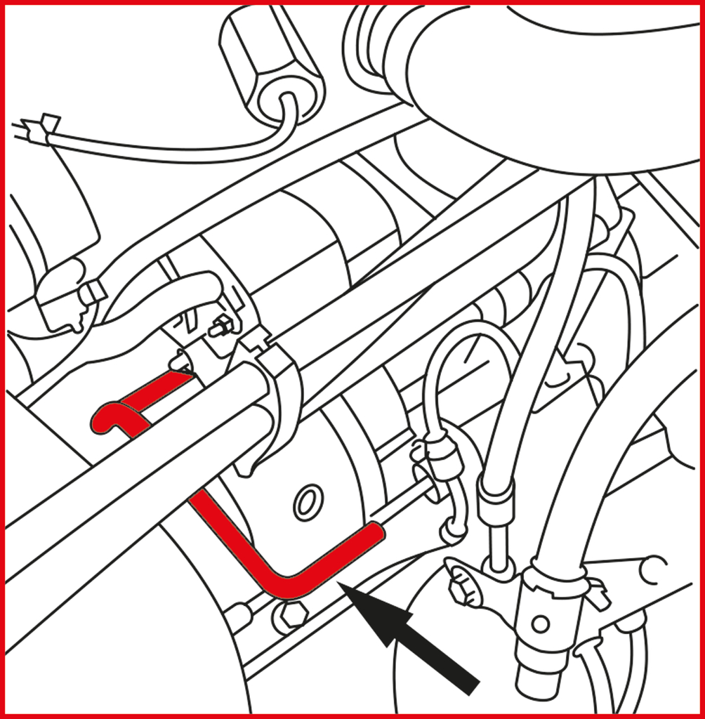KS Tools Motoreinstell-Werkzeug-Satz für Fiat - PSA, 15-tlg