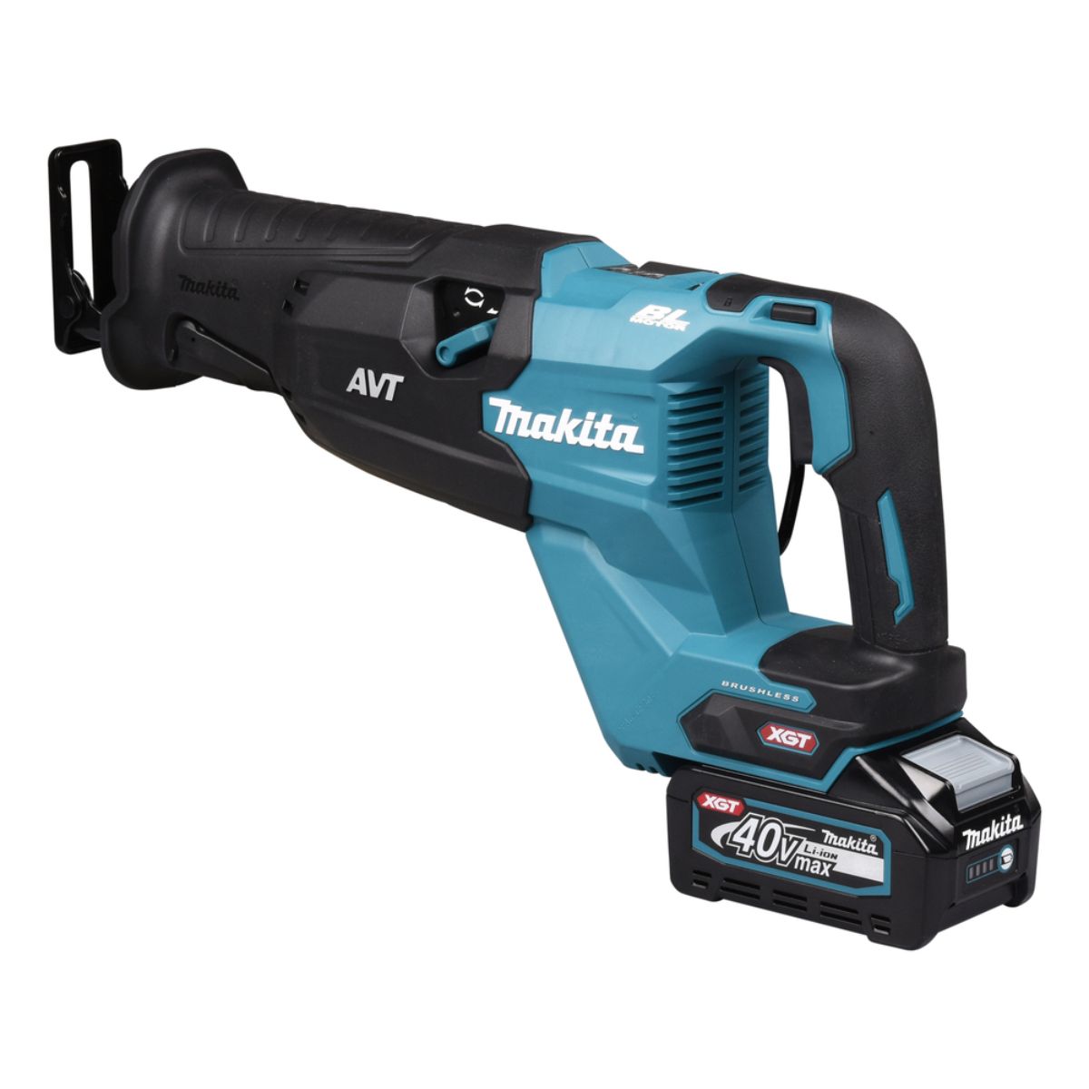 Makita Akku-Reciprosäge XGT 40V max. / 4,0 Ah, 2 Akkus + Ladegerät im Transportkoffer JR002GM201