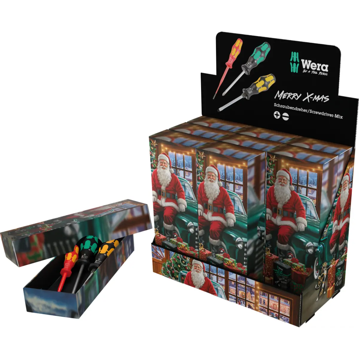 Wera Thekendisplay Tool-Card Hex-Plus Christmas 2026