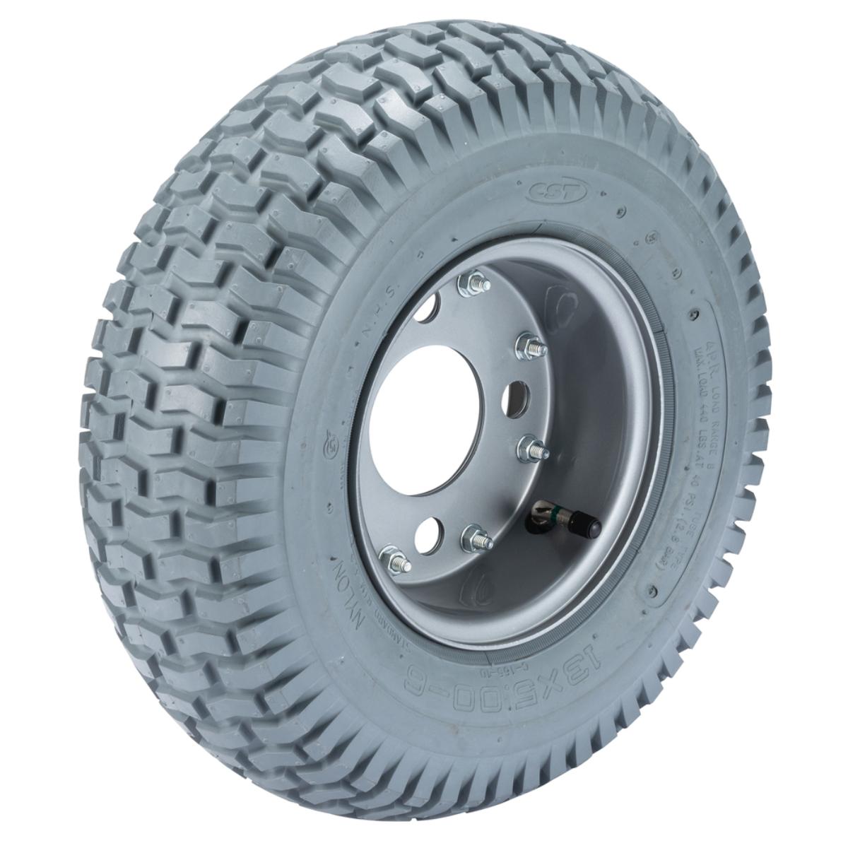 Makita Vorderreifen grau 330 für Akku-Schubkarre DCU601 + DCU602 - 1911K5-5