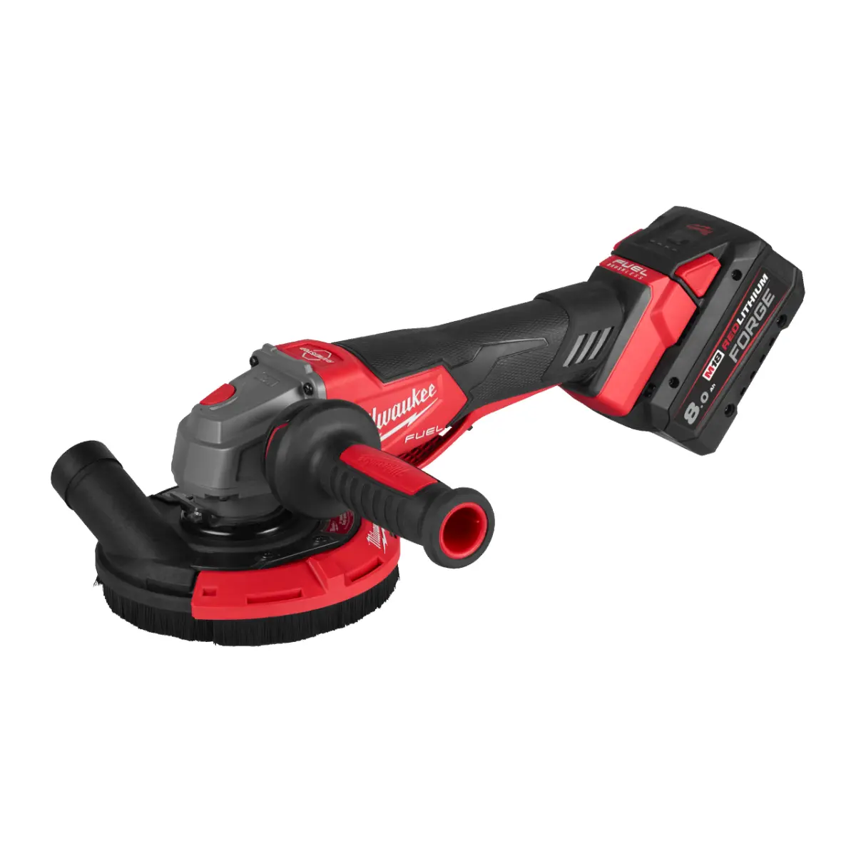 Milwaukee 115 und 125mm Schleifabsaughaube für M18 Winkelschleifer und AG(V) 12, AGV 15 DSG125