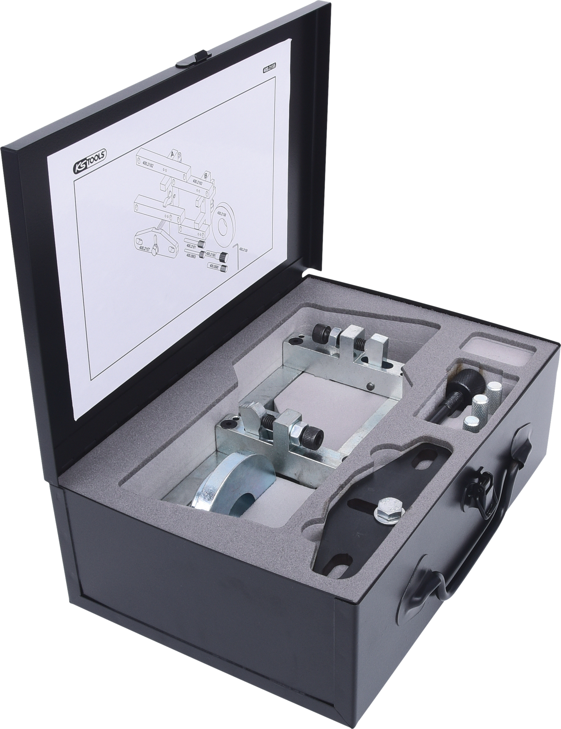 KS Tools Motoreinstell-Werkzeug-Satz für Ford, 9-tlg