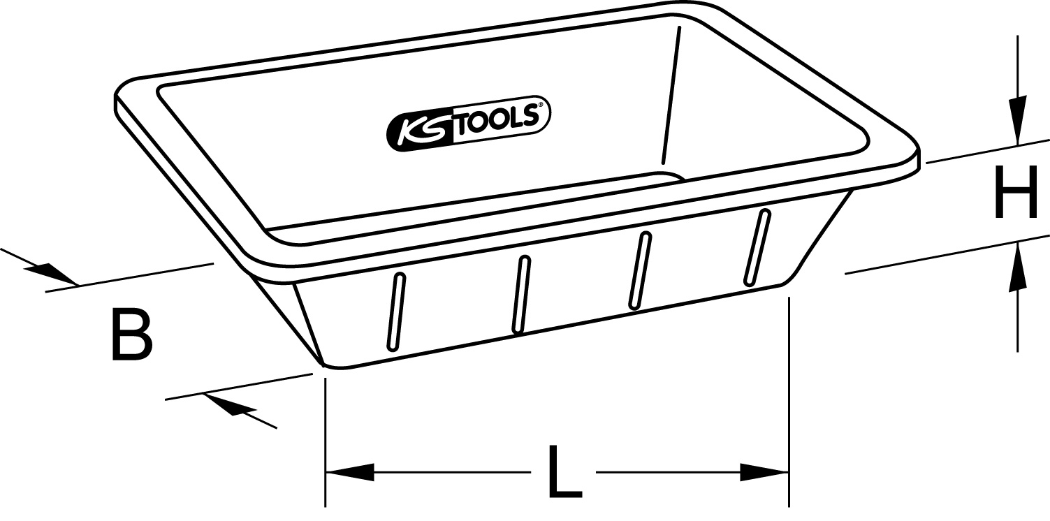 KS Tools Mörtelkübel