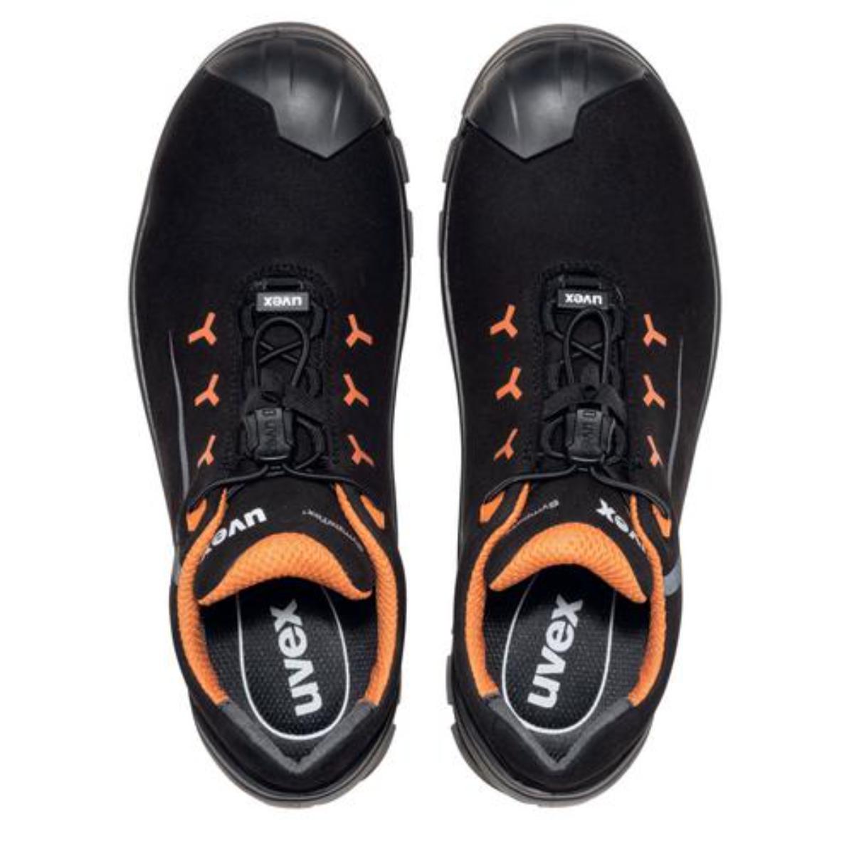 uvex 2 STX Sicherheitsschuh S7L Halbschuh Velours Größe 47 Weite 11