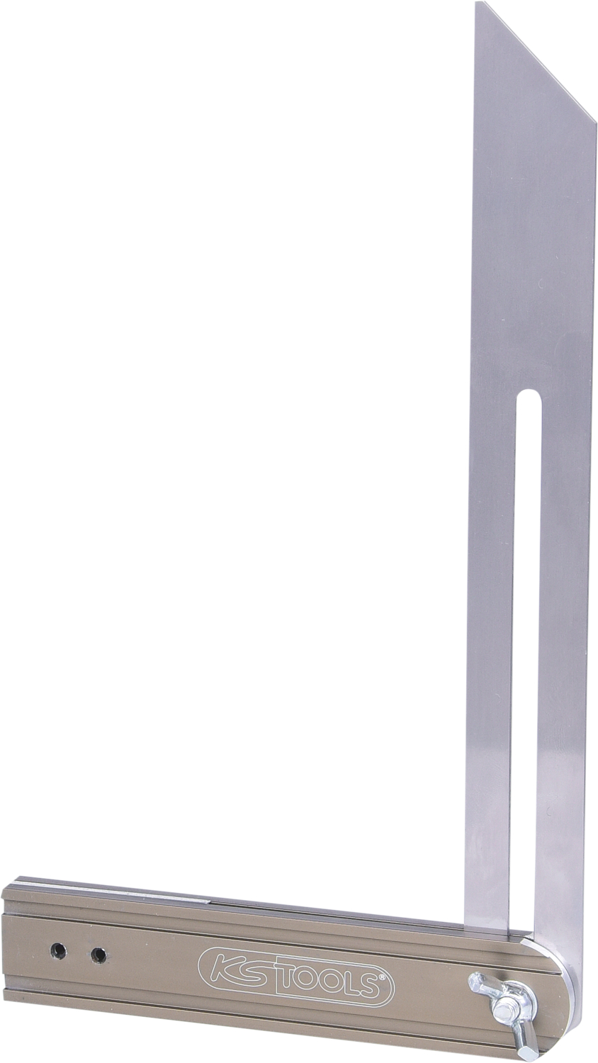 KS Tools Verstellbarer Winkel mit Holzschenkel, 250mm