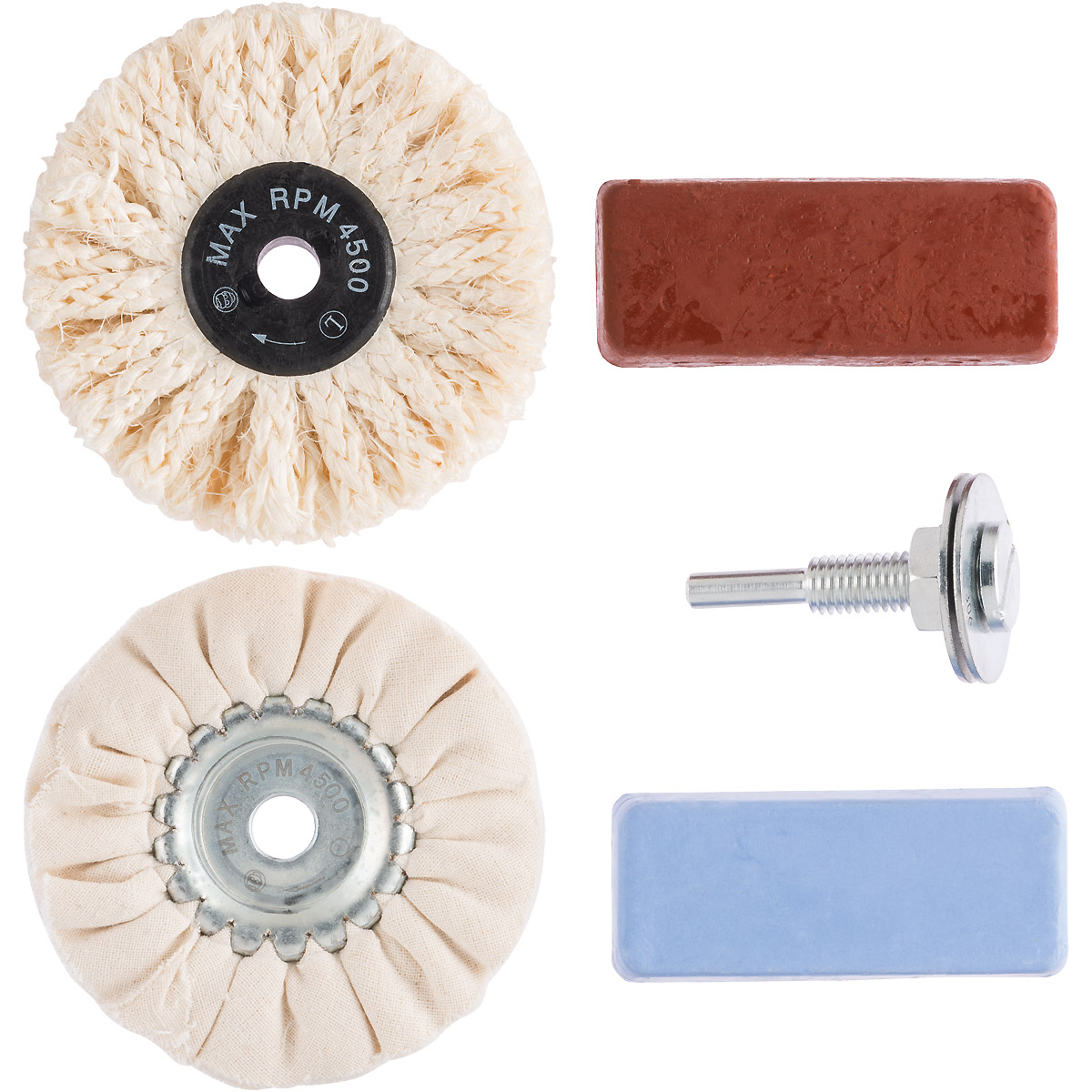 Bosch Profi-Polier-Set, 5-teilig, für Bohrmaschinen