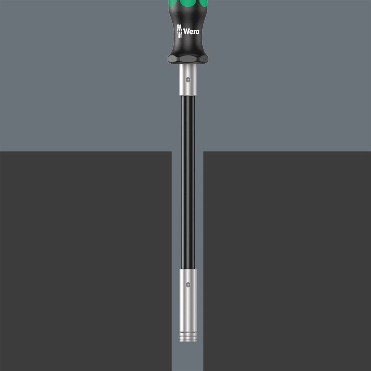 Wera 393 S Bits-Handhalter extra slim mit flexiblem Schaft
