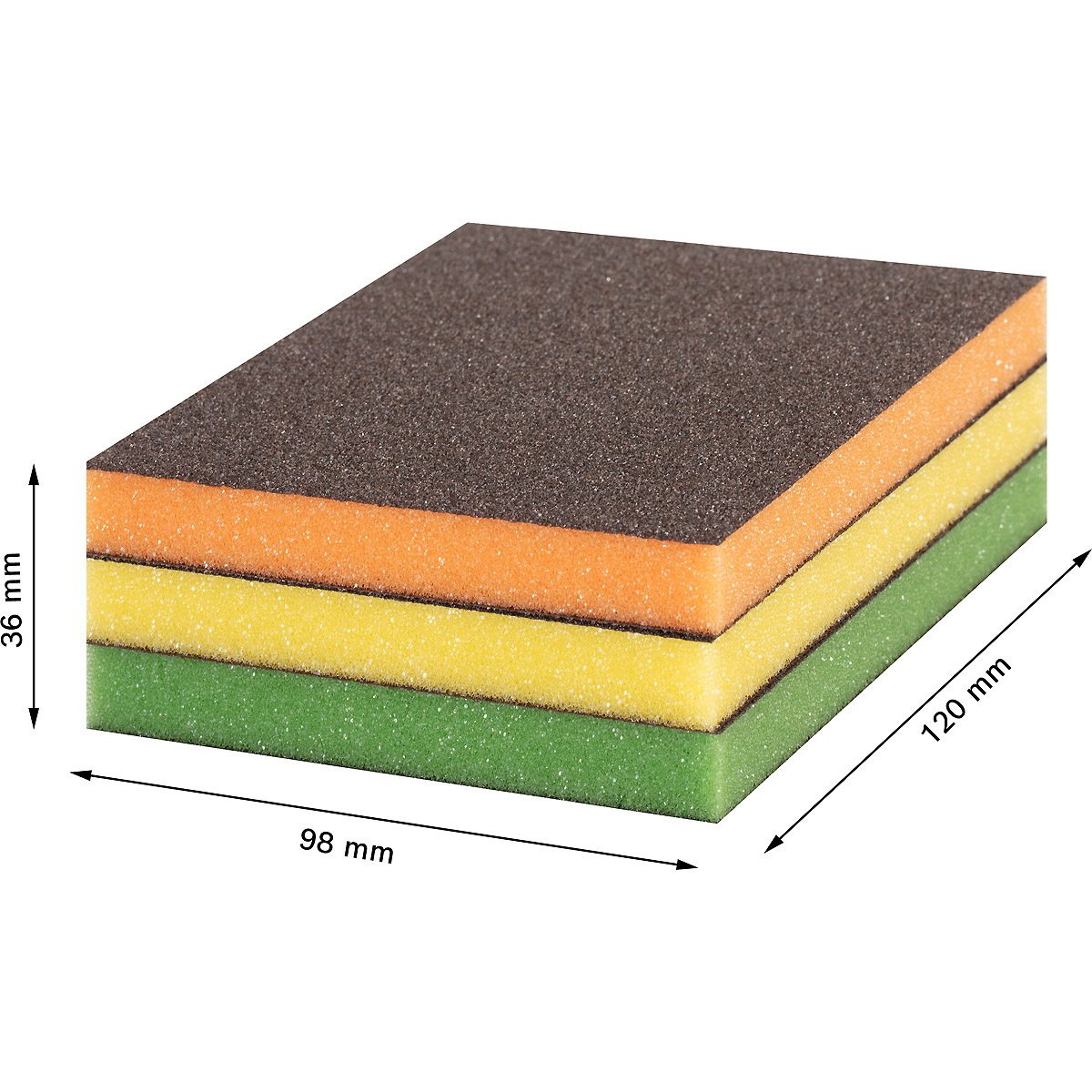 Bosch EXPERT Standard Schleifpads, 3 Stück