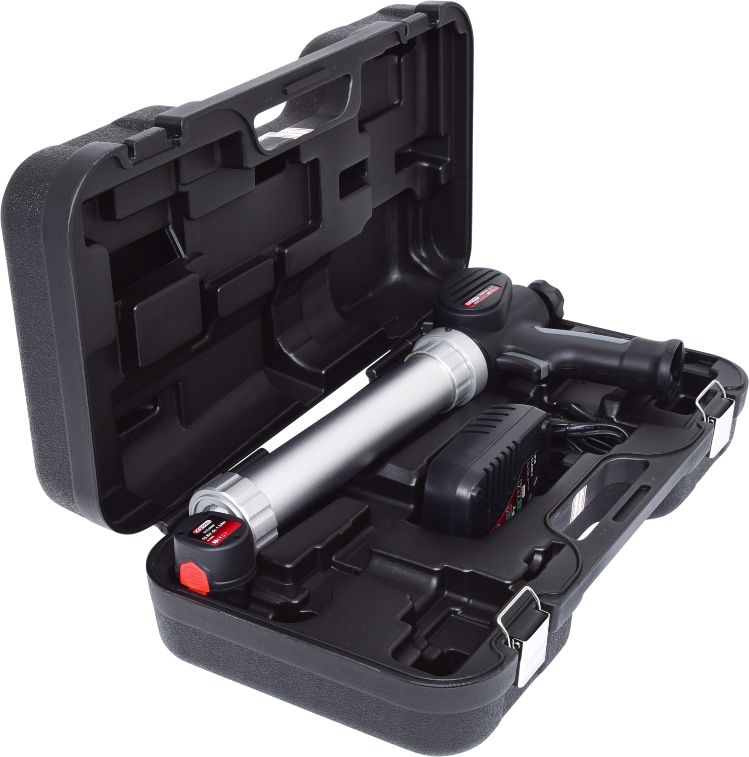KS Tools Akku-Kartuschen-Pistole 400 ml mit 1 Akku und 1 Ladegerät