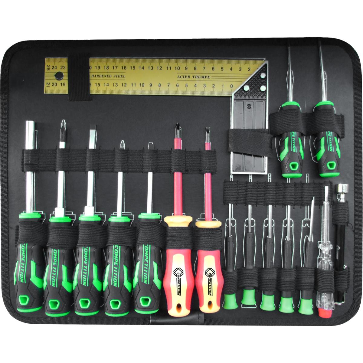 COMPETITION 1/4+1/2 Universal-Werkzeug 147-teiliegs Set