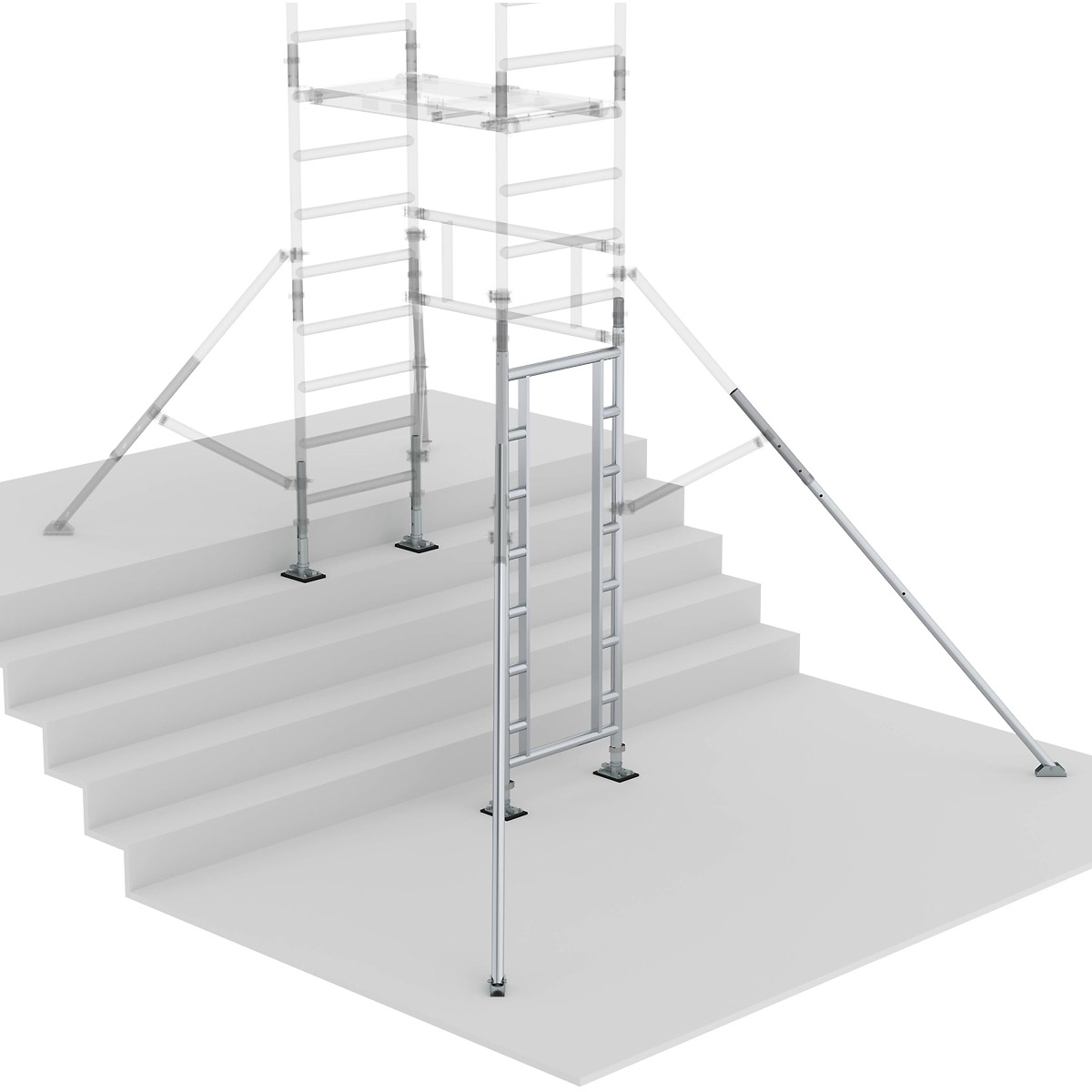 Munk FlexxTower Treppenkit 1
