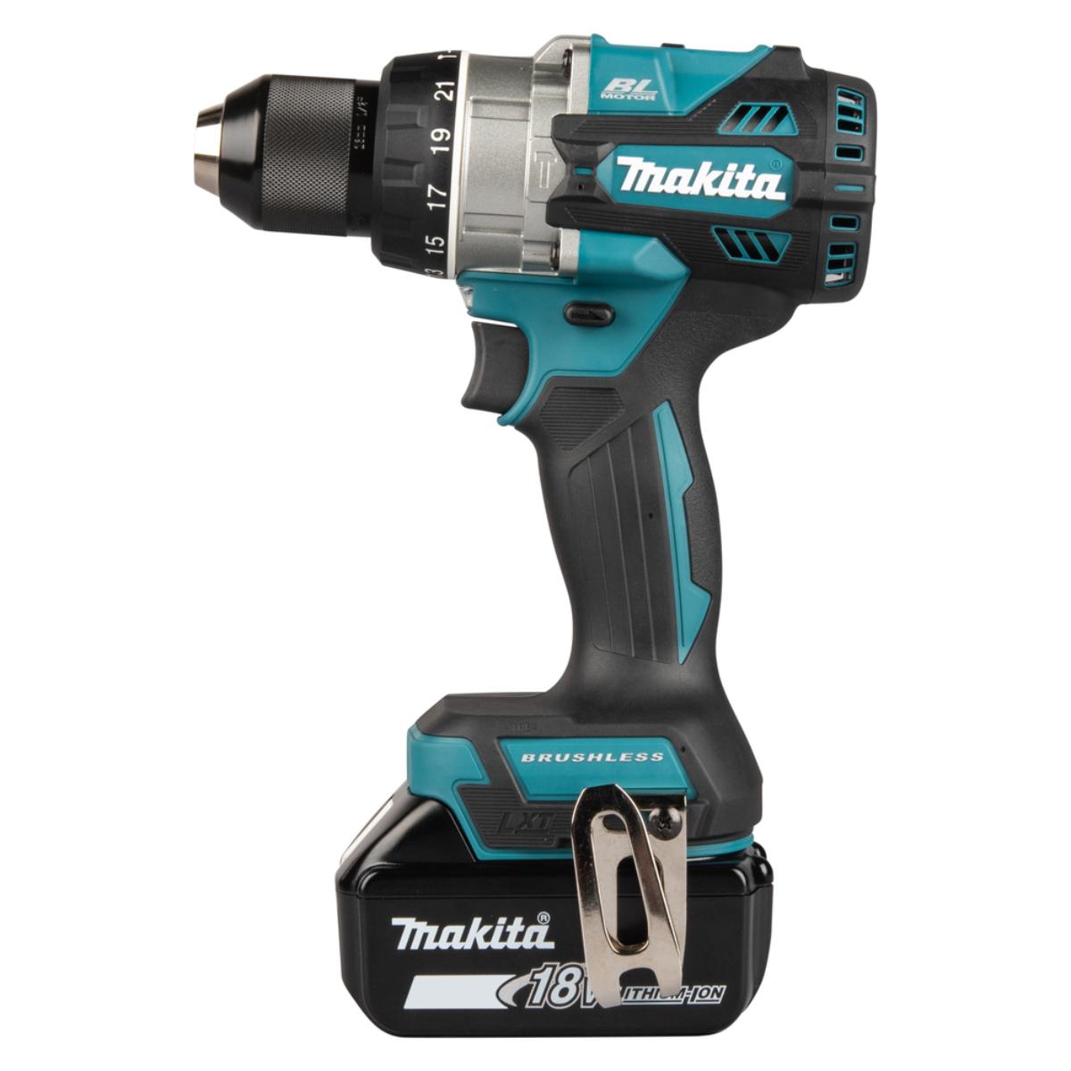 Makita Akku-Schlagbohrschrauber 18V, max 141 Nm, 0-2.100 min(-1)