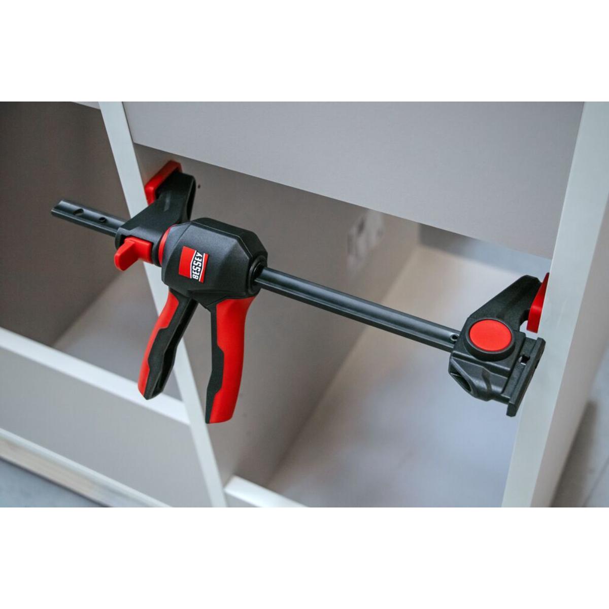 BESSEY Einhand-Tischzwinge 360 /2er SET+Adapter