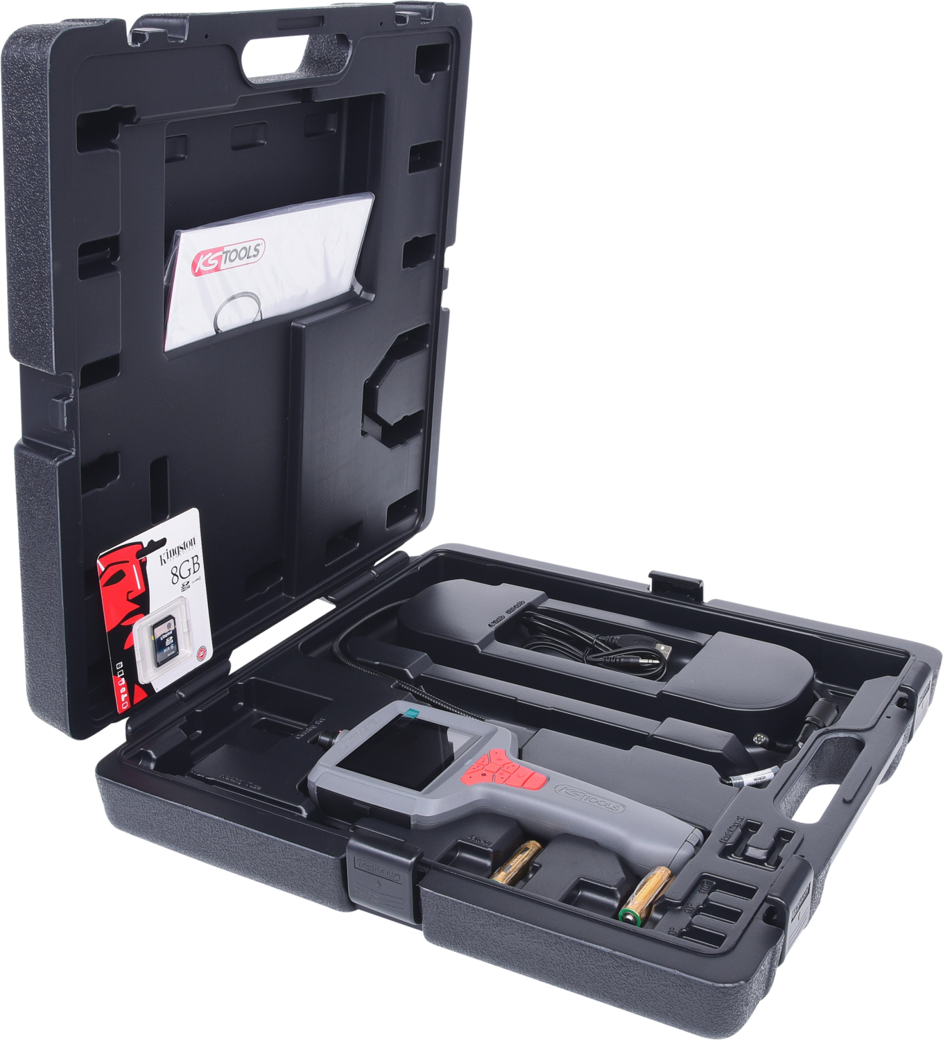 KS Tools ULTIMATEvision MASTER Videoskop-Satz,6-tlg,halbstarr 1m,Ø8,5mm