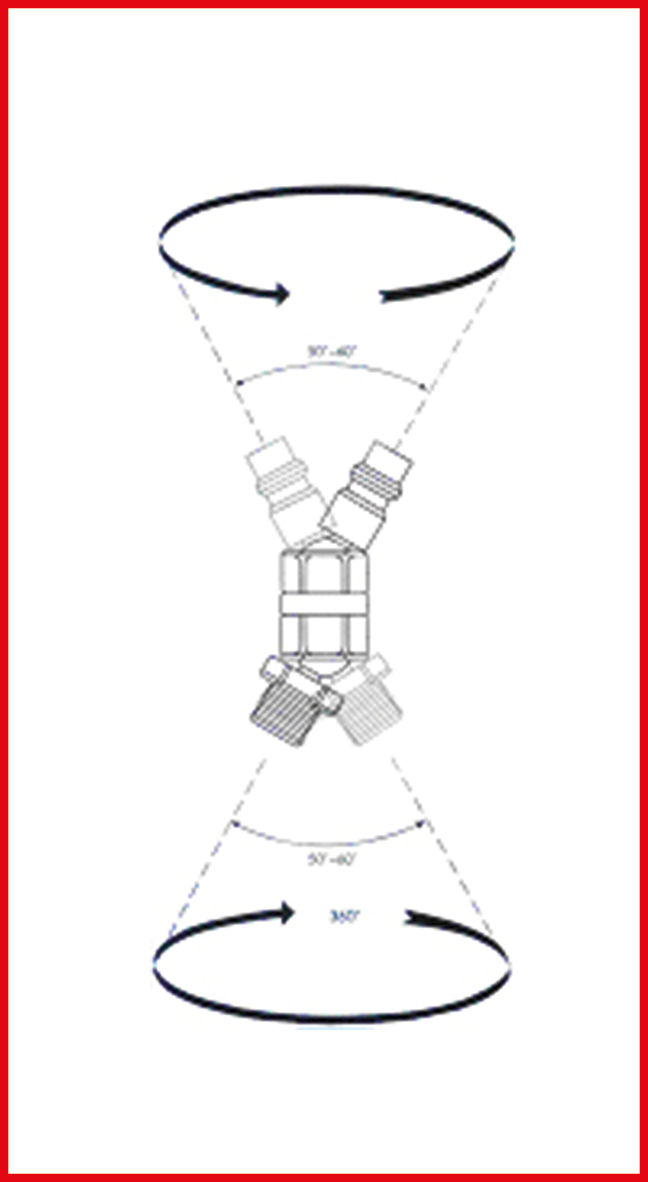 KS Tools 1-4'' Metall-Kugelgelenk-Stecknippel, 46mm