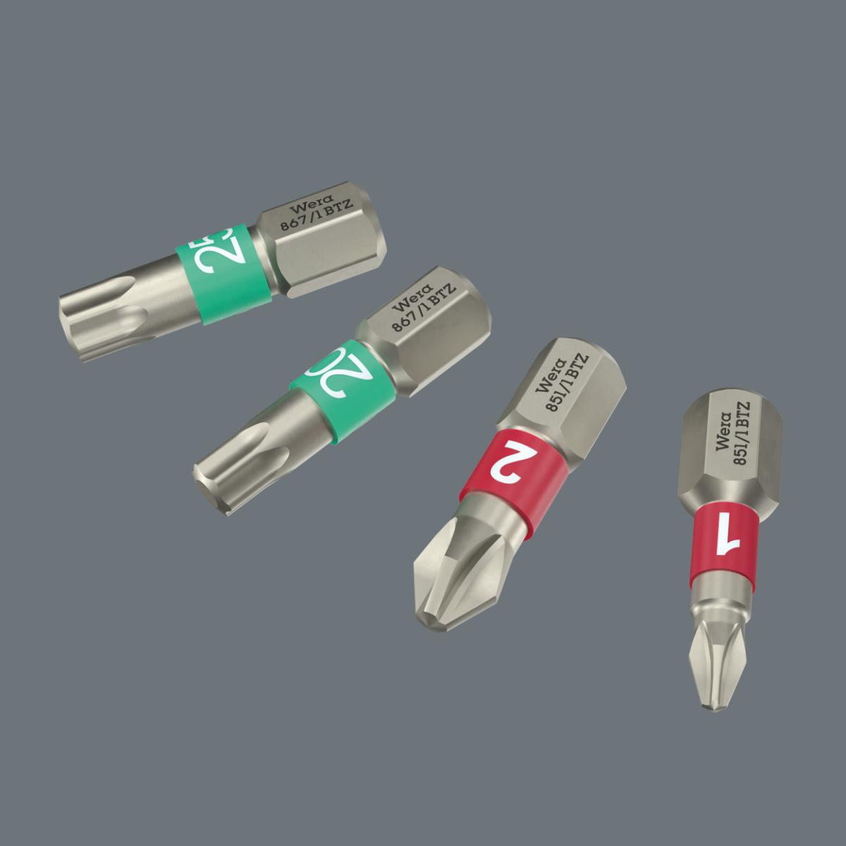 Wera Werkzeugset 838 RA S/4 Christmas 2026, 5-teiliges Set