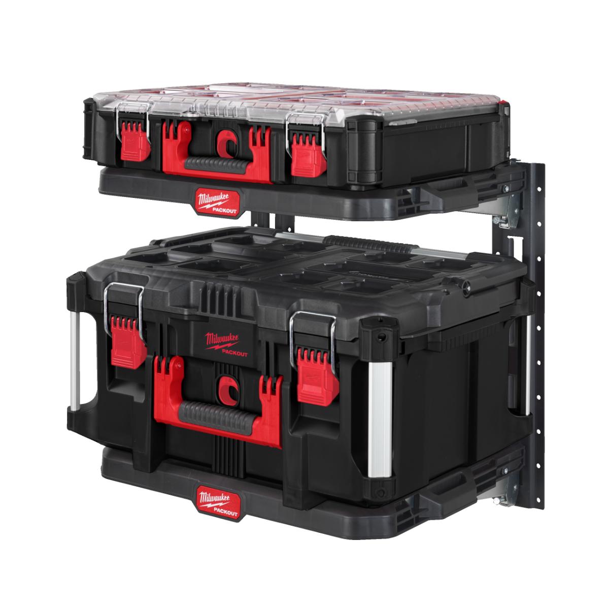 Milwaukee PACKOUT Schienensystem-Set zur Wandmontage