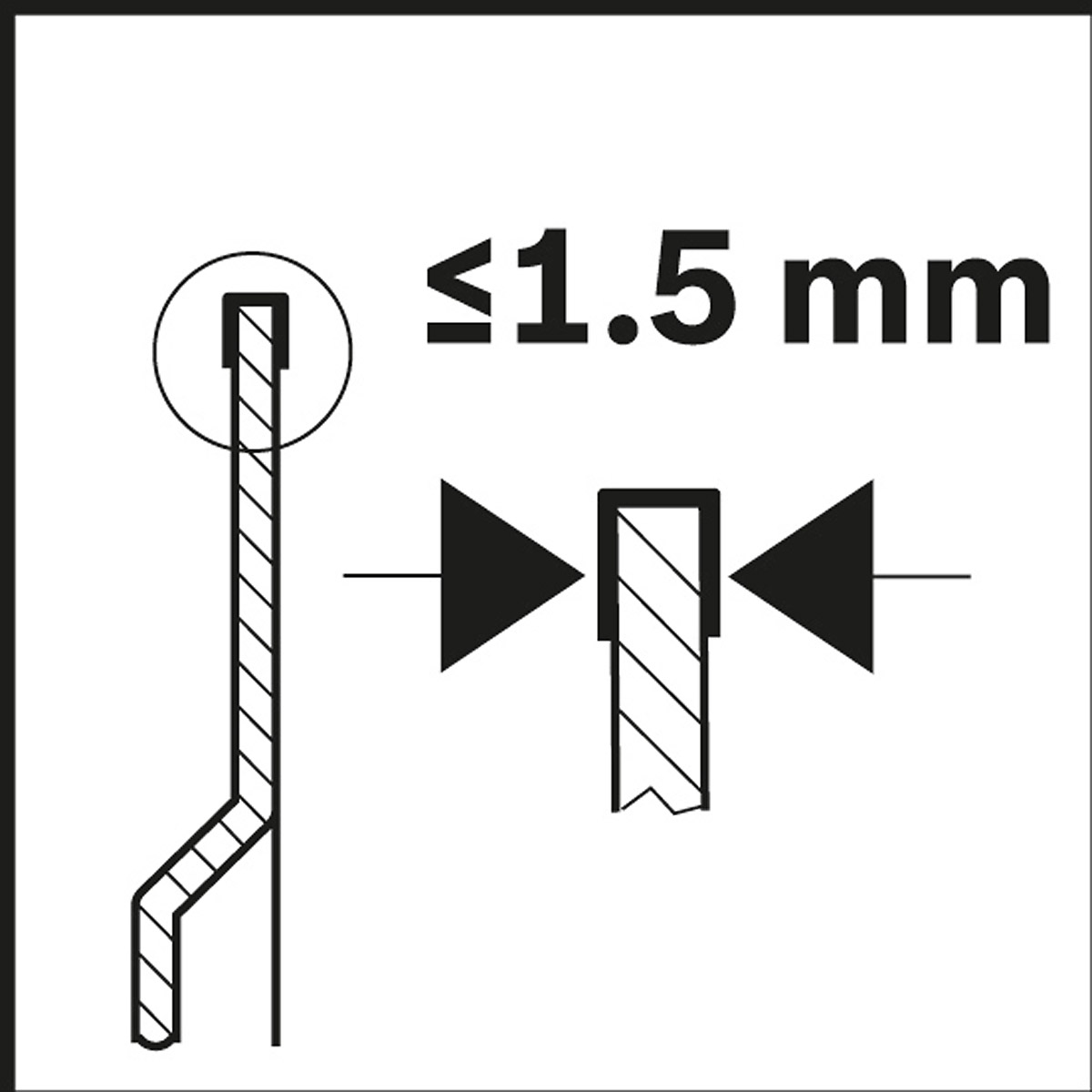 Bosch Carbide-RIFF Segmentsägeblatt MATI 68 RST5, 10 x 68 mm