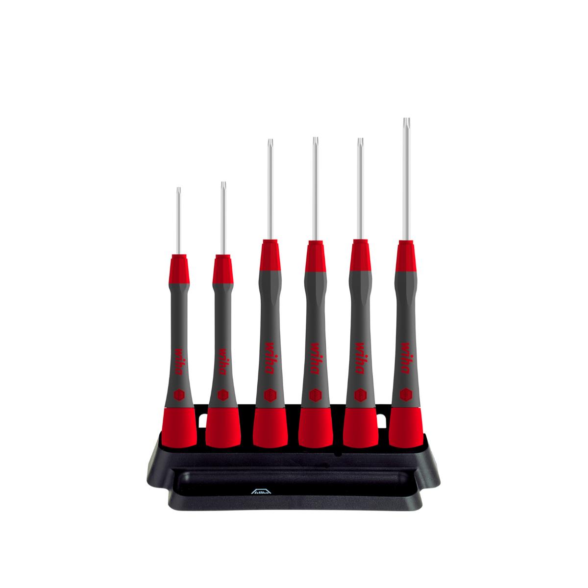 Wiha Feinschraubendreher Set PicoFinish TORX 7-teiliges Set mit Halter