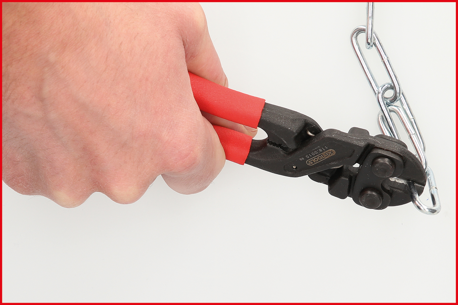 KS Tools Mini Bolzenschneider, selbstlösend, 8"
