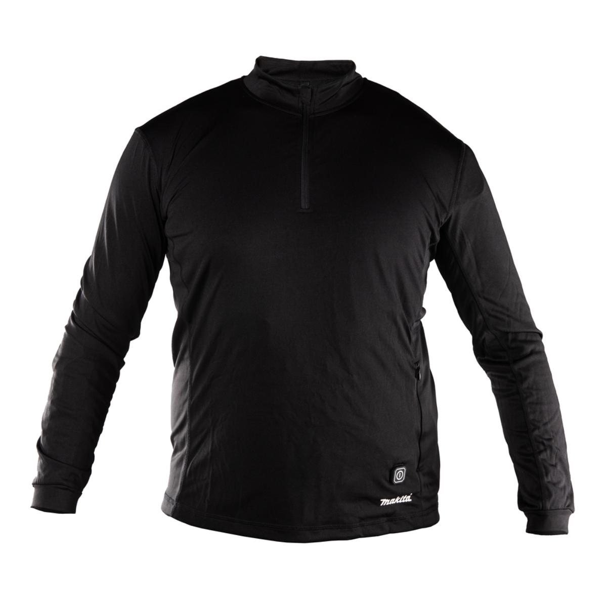Makita Akku-Thermoshirt 18V/14,4V - 12V max. - 3-stufig - Stehkragen - Größe S - DCX201CS