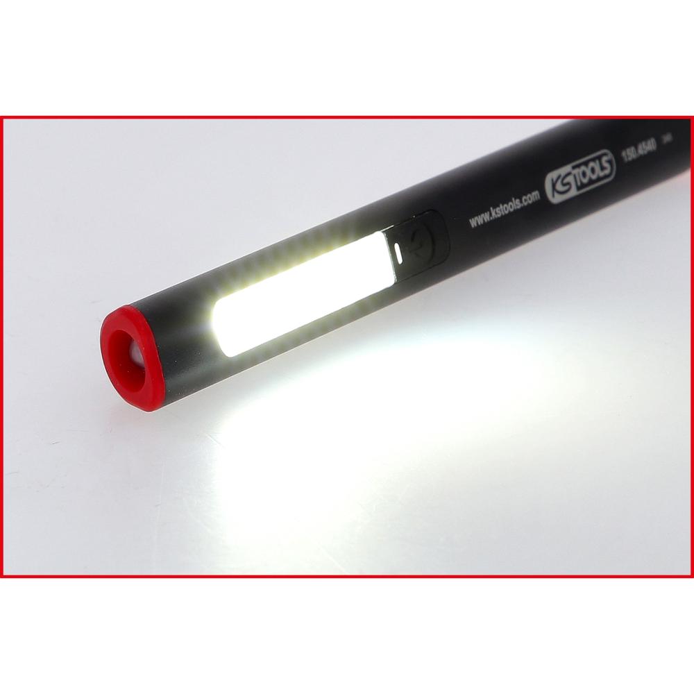 KS Tools UltimateBEAM Aluminium LED-Stiftlampe Li-Ion, 150 Lumen