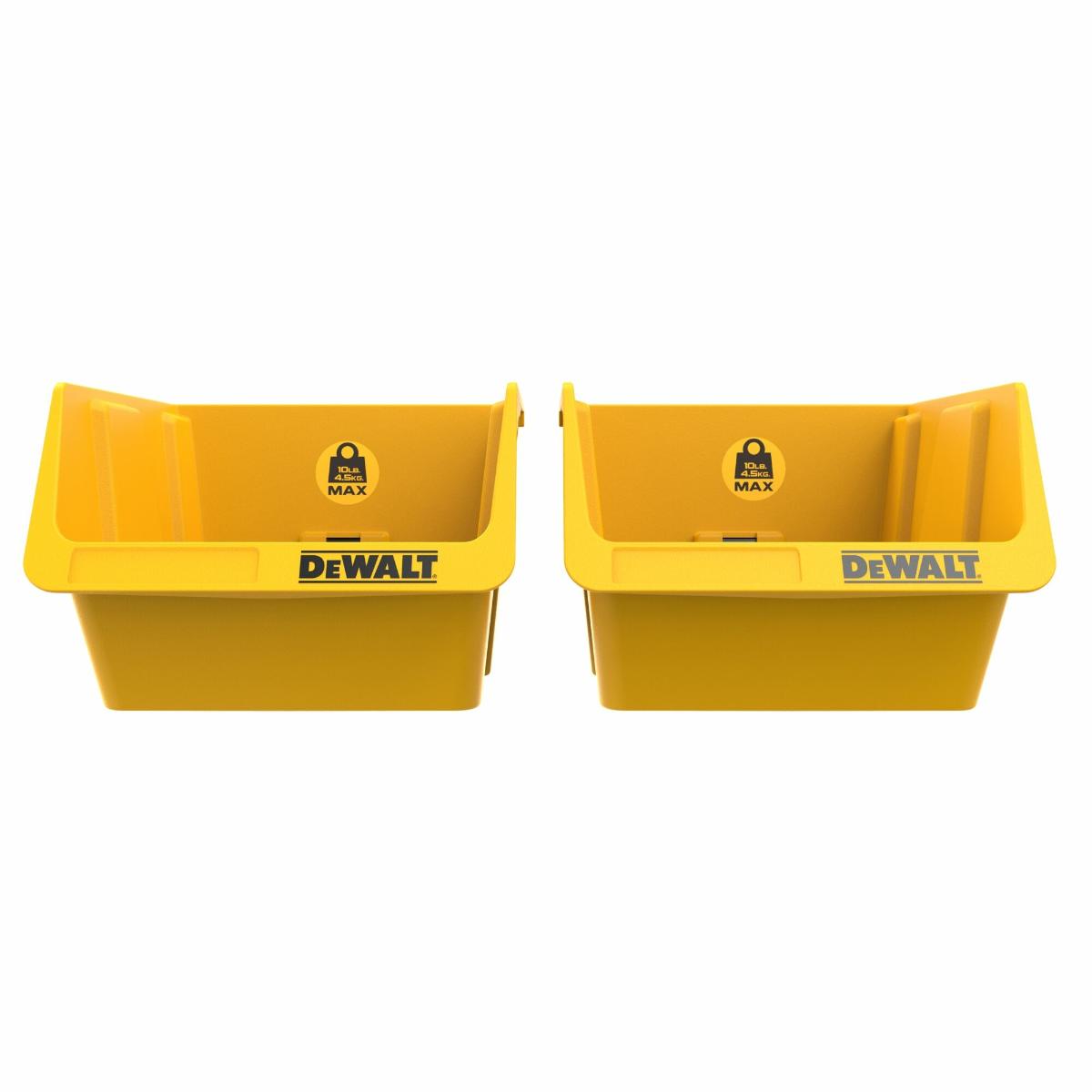 DEWALT Kunststoffbehälter Doppelpack