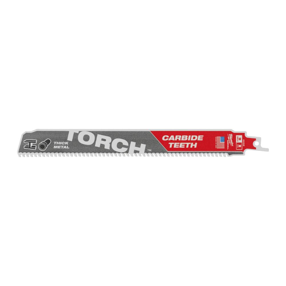 Milwaukee Säbelsägeblatt Metall THE TORCH HM-bestückt 8TPI - 1 Stück
